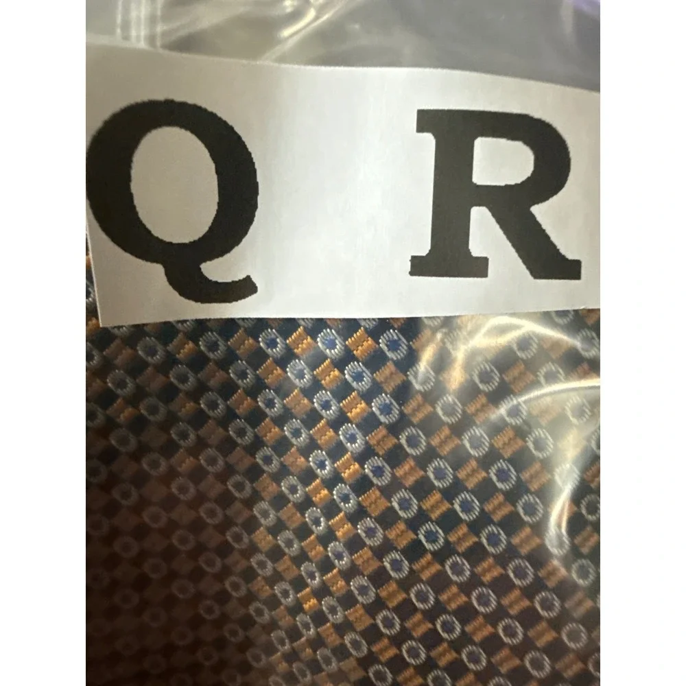 Polo Ralph Lauren Necktie Geometric Silk Made By Hand Designer Tie‎ 57